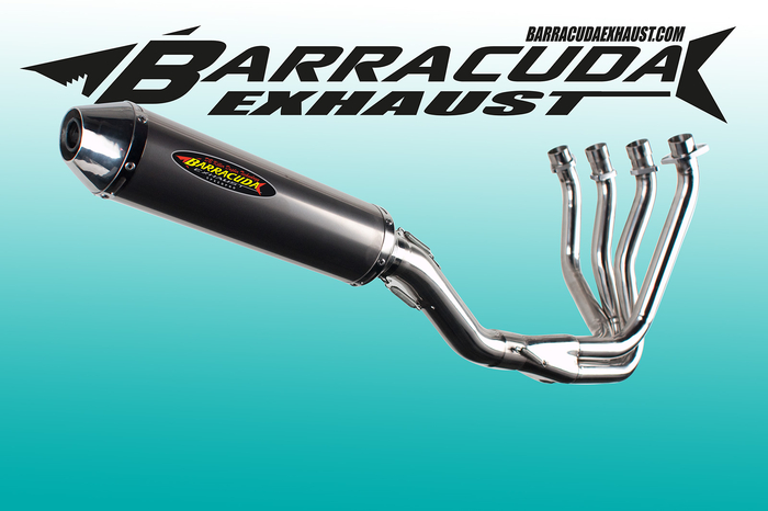 Barracuda RS-R 450 Cone Series rund Honda CB 1100 F 79-83 4in1 Komplettanlage mit ABE